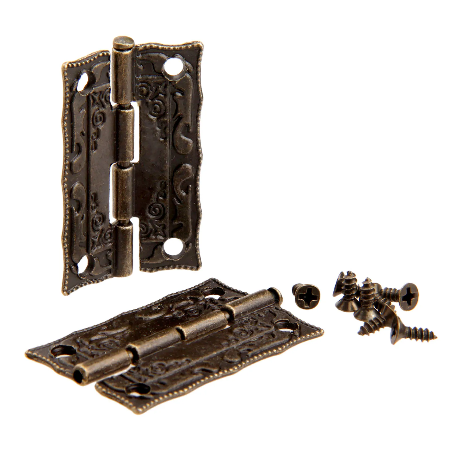 Furniture Hardware Vintage - 10 pçs dobradiças 36*23mm ferro de