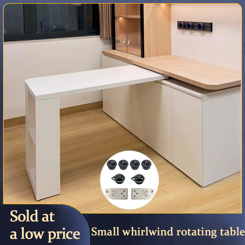 Furniture Hardware Parts - Pequeno hidromassagem rotativa mesa de jantar
