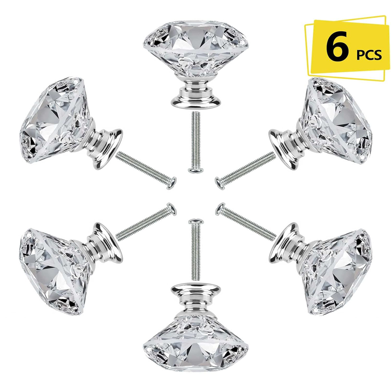 Furniture Hardware Parts - Conjunto de 6 Puxadores de Armário