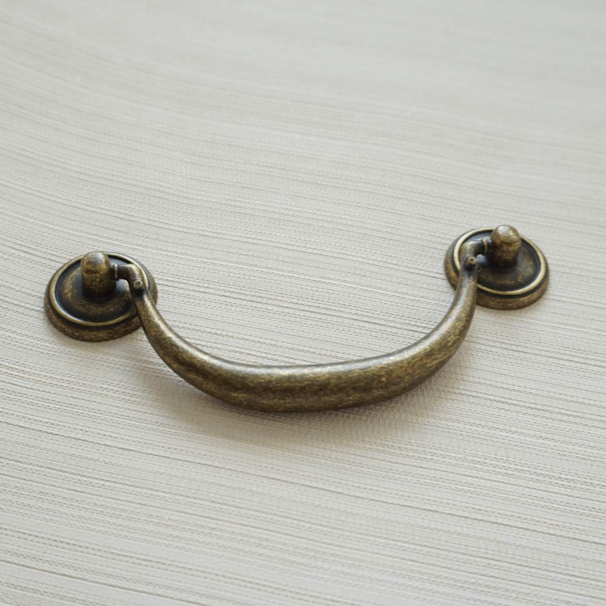 Puxadores de armário de bronze - Furniture Hardware Drop Pulls avaliação e preço