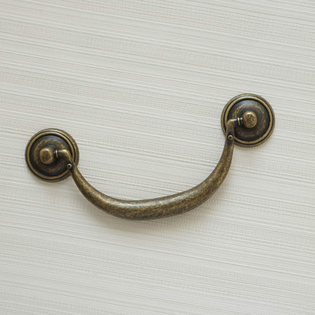 Puxadores de armário de bronze - Furniture Hardware Drop Pulls avaliação e preço