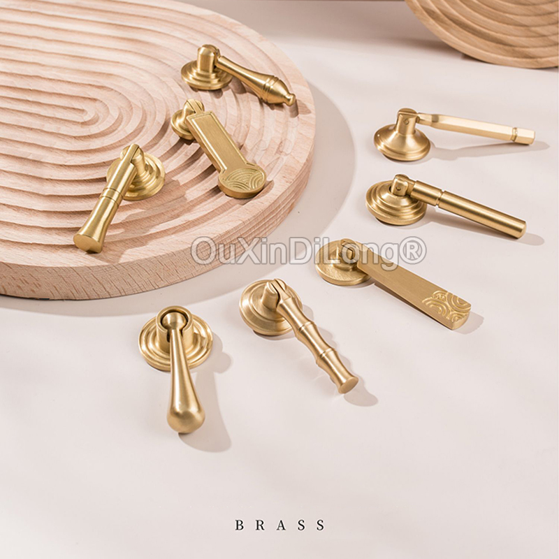 1 Peça Puxadores de Latão Esti - Furniture Hardware Drop Pulls avaliação e preço