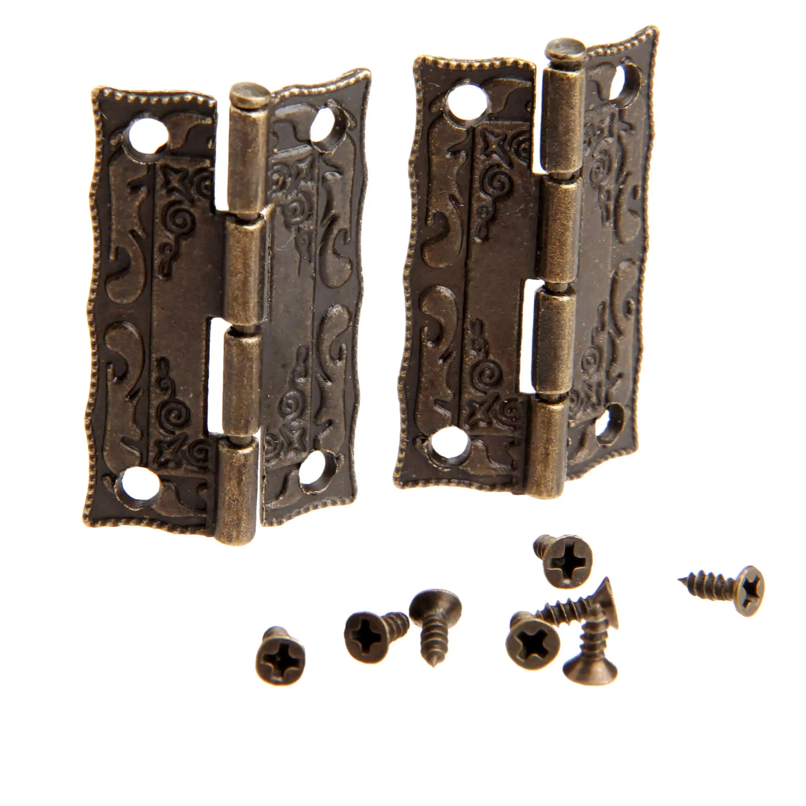 10 pçs dobradiças 36*23mm ferr - Furniture Hardware Vintage avaliação e preço