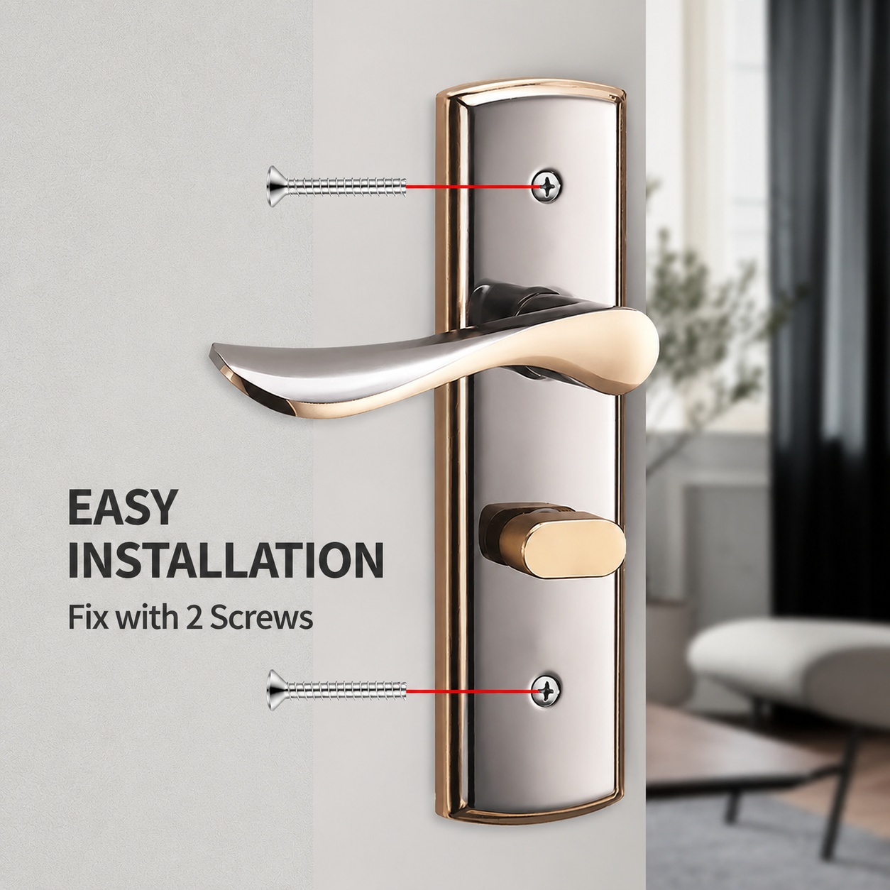 Fechadura de Porta Interna Est - Furniture Hardware Vintage avaliação e preço