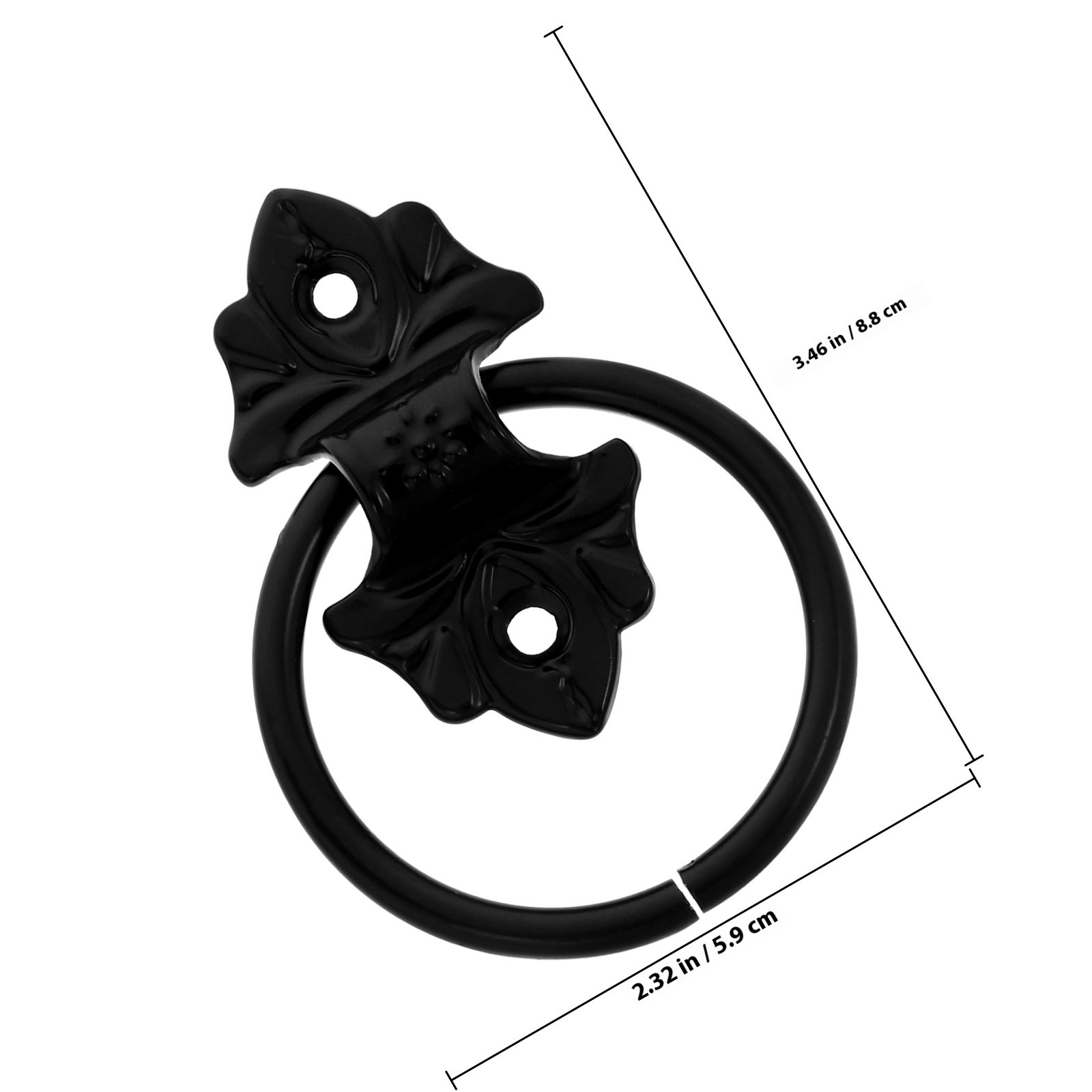 2 Peças Puxadores Redondos Vin - Furniture Hardware Drop Pulls avaliação e preço
