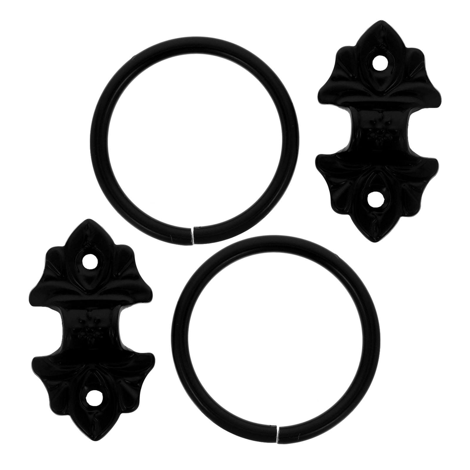 2 Peças Puxadores Redondos Vin - Furniture Hardware Drop Pulls avaliação e preço