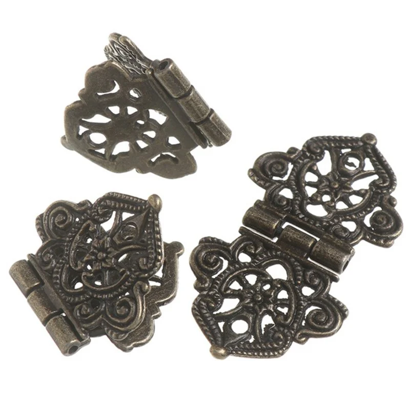 Dobradiça de flor oca de liga  - Furniture Hardware Vintage avaliação e preço