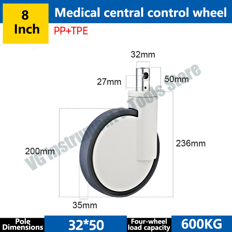 1 Peça - Roda Universal Médica - Furniture Quality Control avaliação e preço