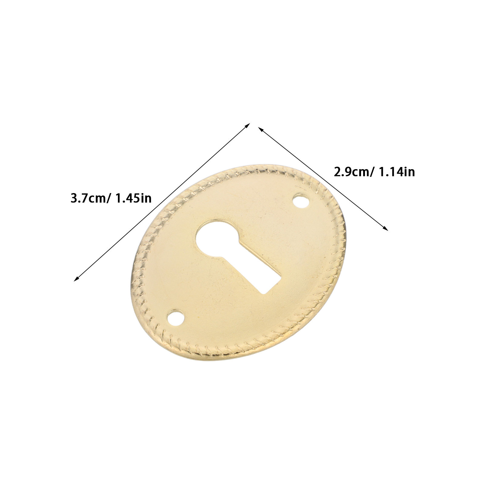 20 Peças de Tampa de Furo Oval - Furniture Hardware Parts avaliação e preço