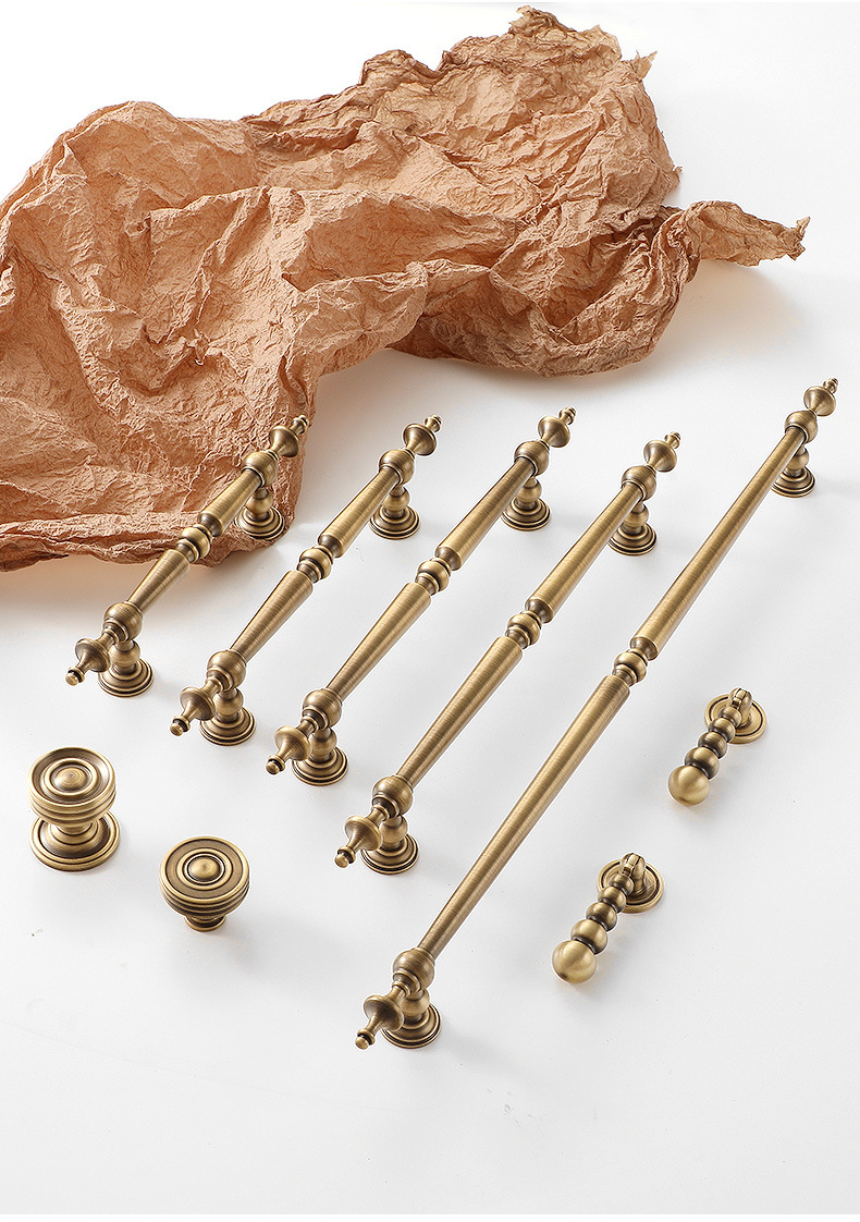 Armário de latão sólido gota p - Furniture Hardware Drop Pulls avaliação e preço