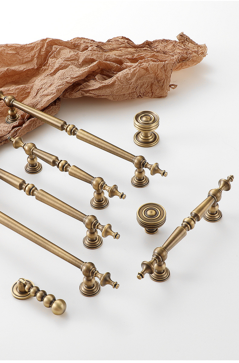 Armário de latão sólido gota p - Furniture Hardware Drop Pulls avaliação e preço