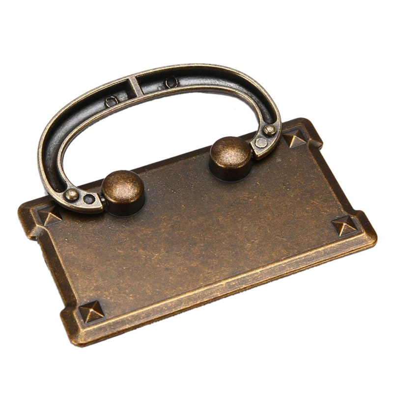Vintage Antique Bronze Drawer  - Furniture Hardware Parts avaliação e preço