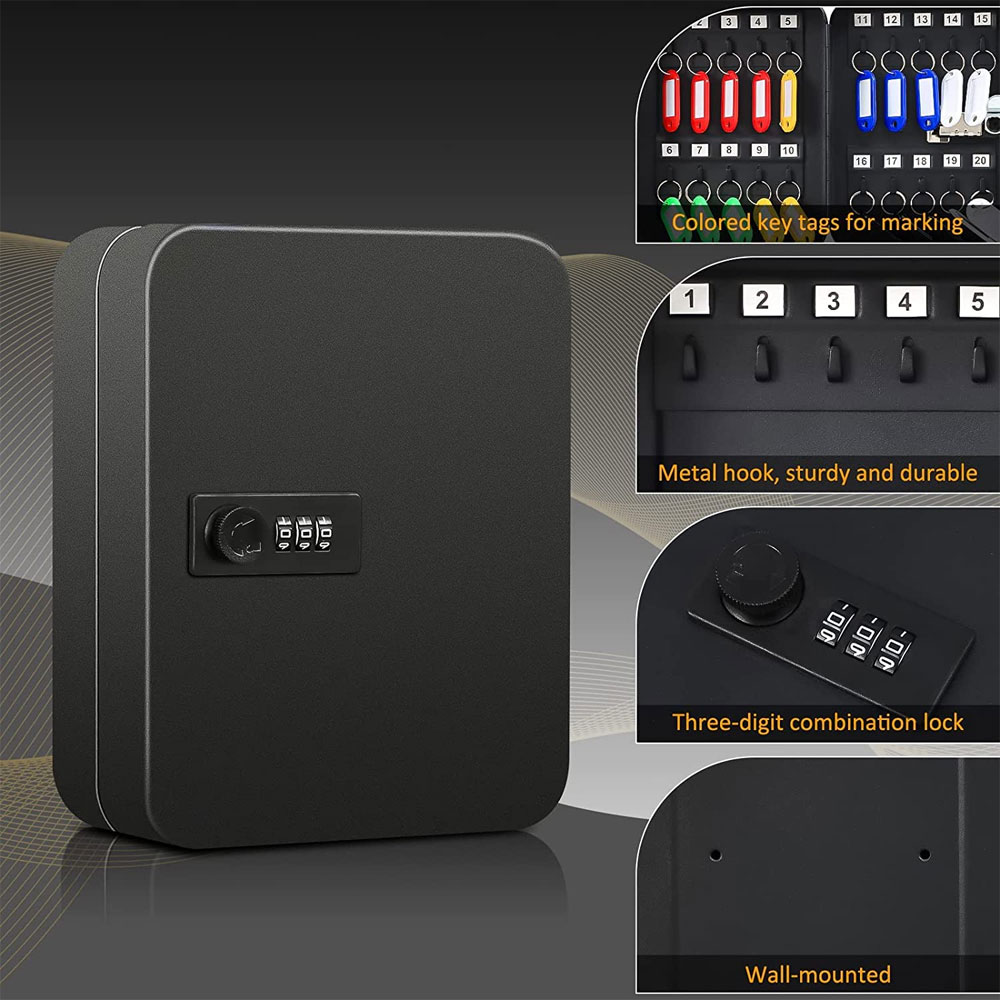Estojo de segurança preto para - Cabinet Lock Key avaliação e preço