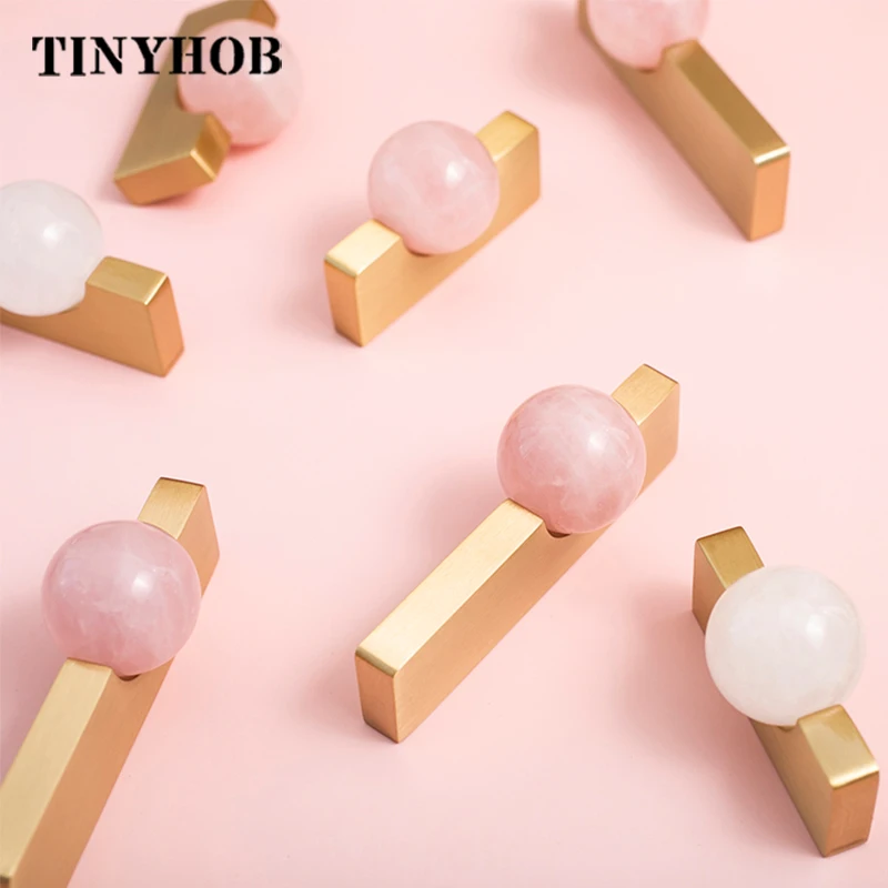 Bola de cristal branco + puxad - Furniture Hardware Drop Pulls avaliação e preço