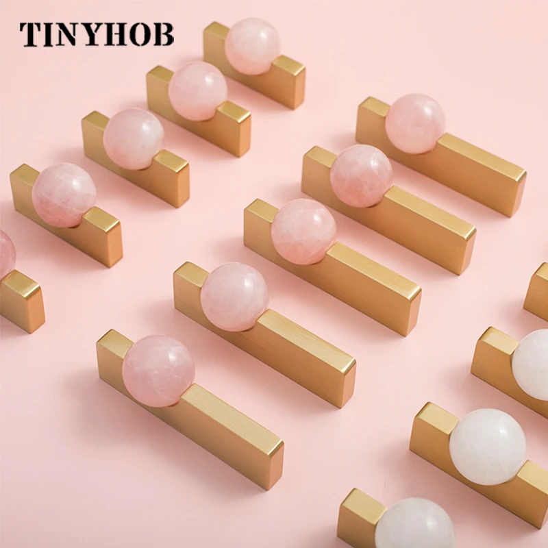 Bola de cristal branco + puxad - Furniture Hardware Drop Pulls avaliação e preço