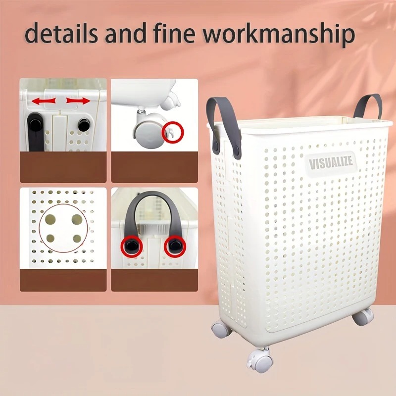 Cesto de roupa suja dobrável c - Furniture Hardware Parts avaliação e preço