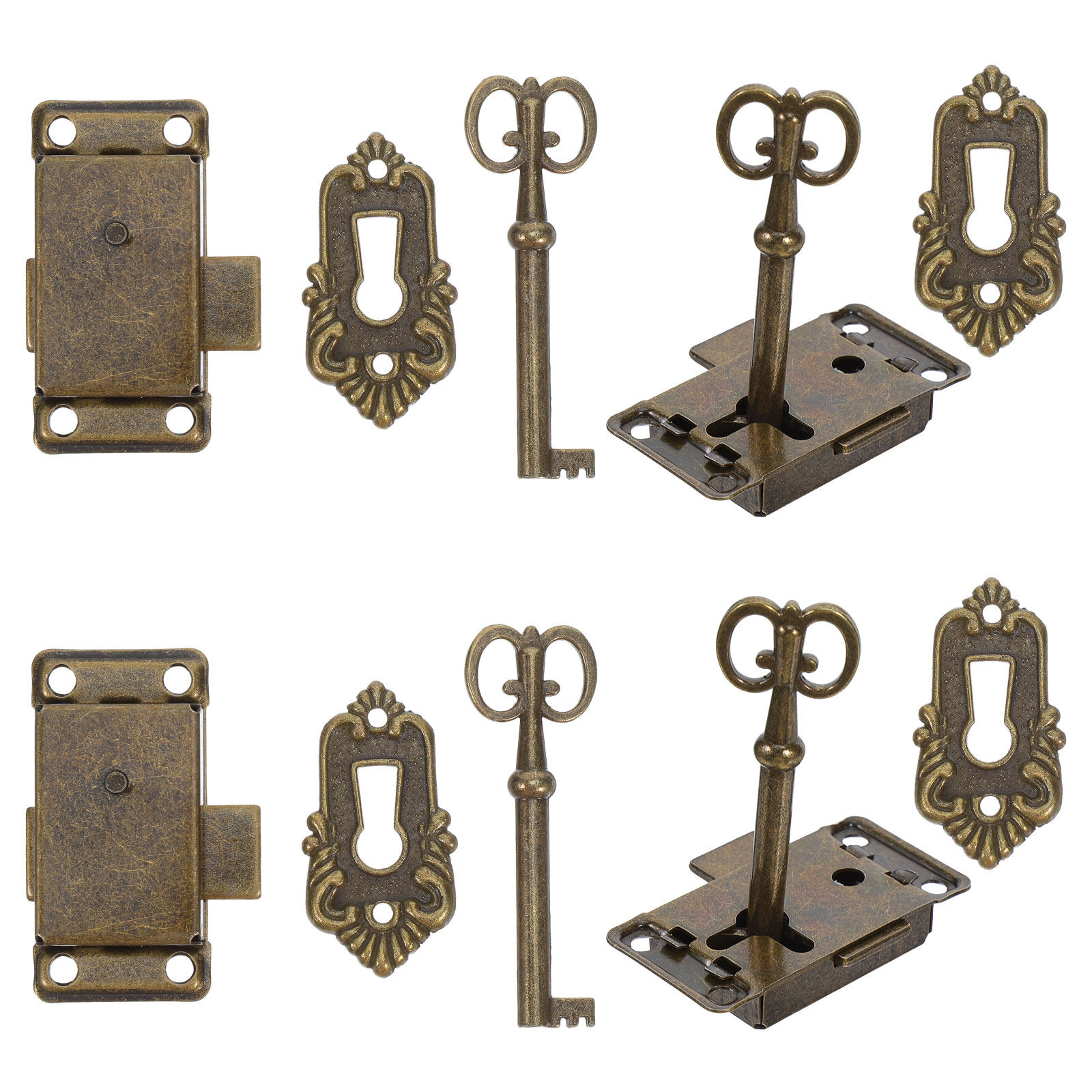 4 Conjuntos de Fechaduras para - Furniture Hardware Vintage avaliação e preço