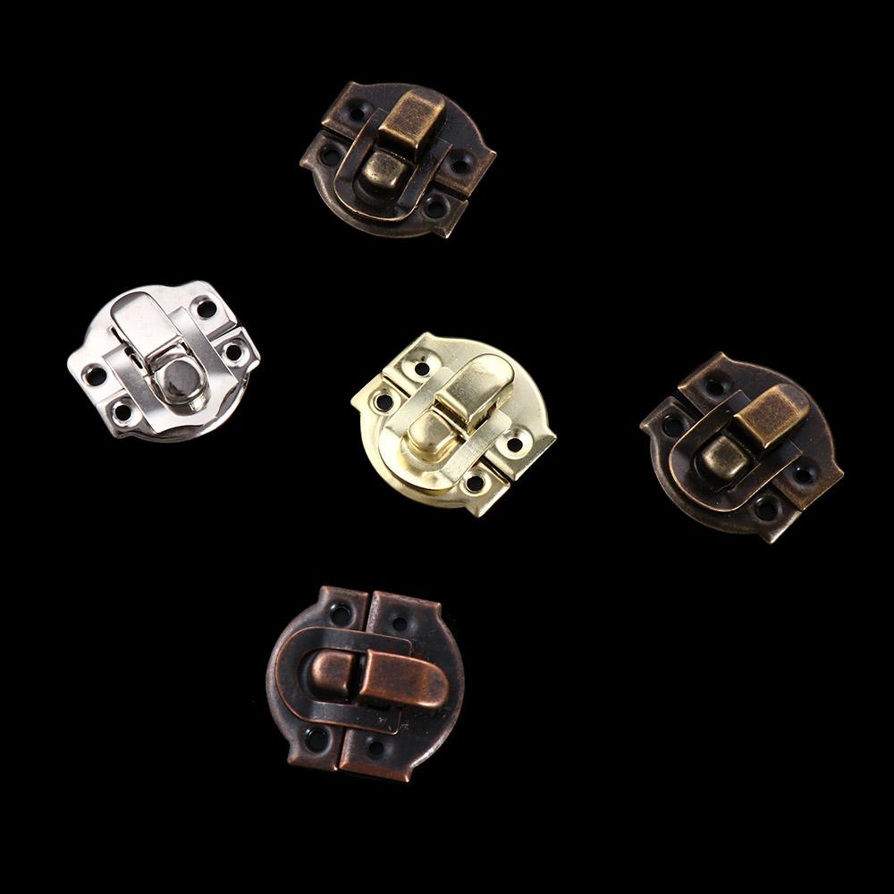 Cadeado De Madeira Antigo Com  - Furniture Hardware Vintage avaliação e preço