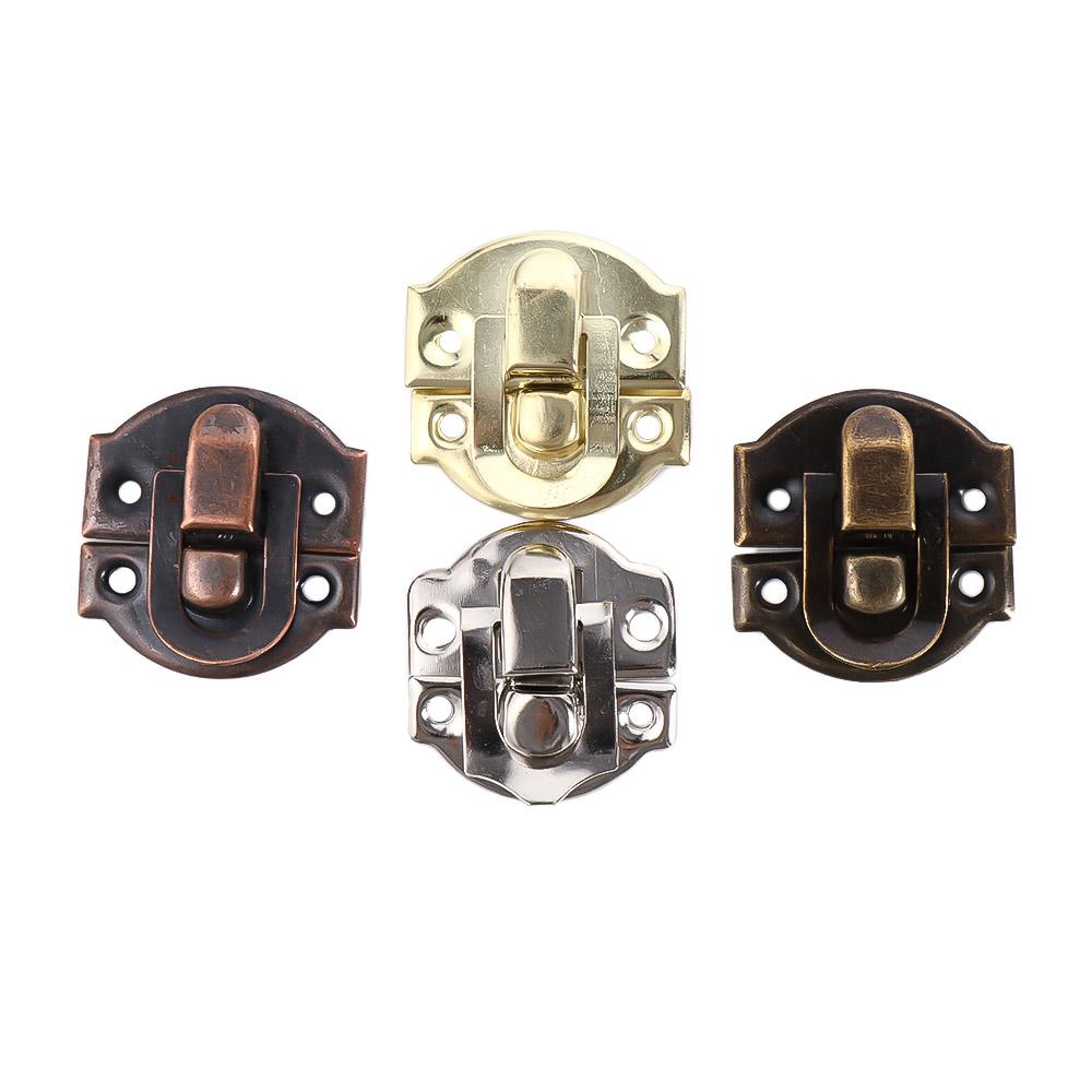 Cadeado De Madeira Antigo Com  - Furniture Hardware Vintage avaliação e preço