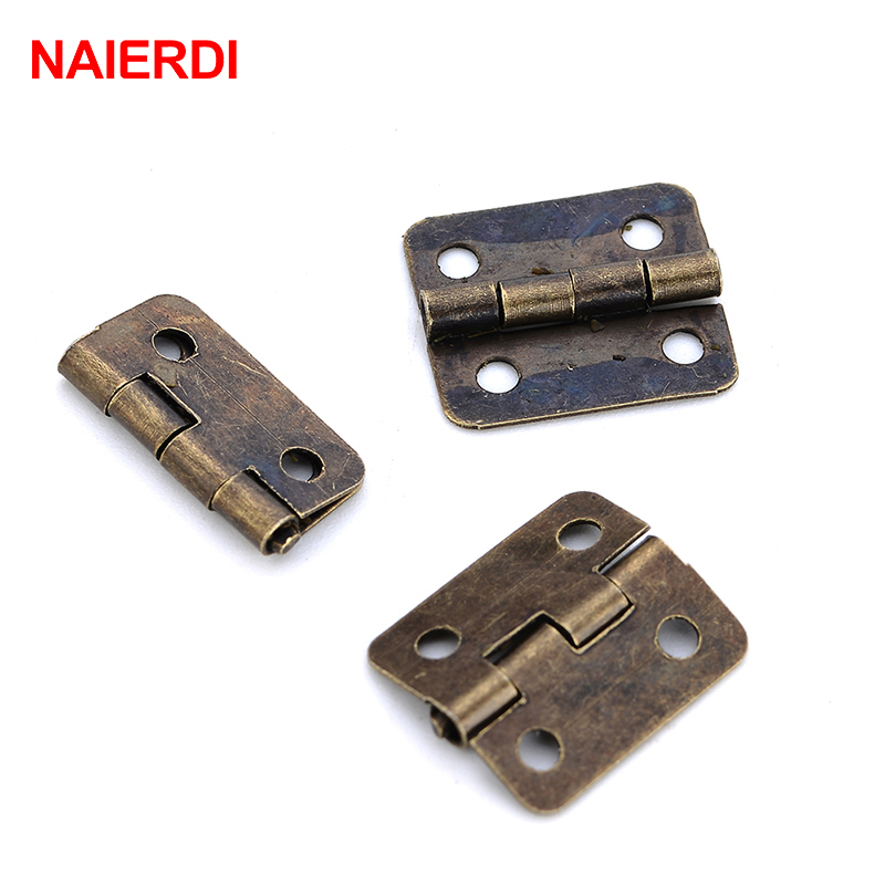 Naierdi mini dobradiças de bro - Furniture Hardware Vintage avaliação e preço