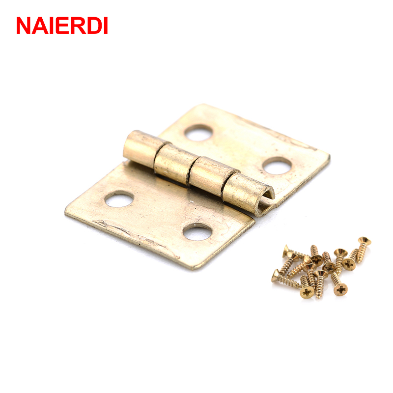 Naierdi mini dobradiças de bro - Furniture Hardware Vintage avaliação e preço