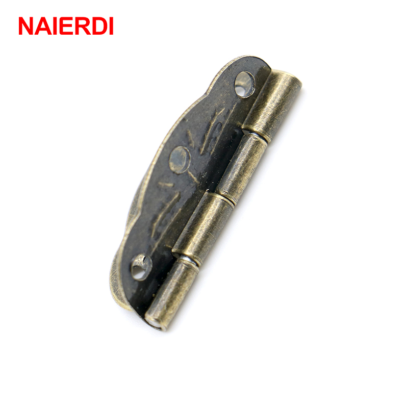 20 peças dobradiças de bronze  - Furniture Hardware Vintage avaliação e preço