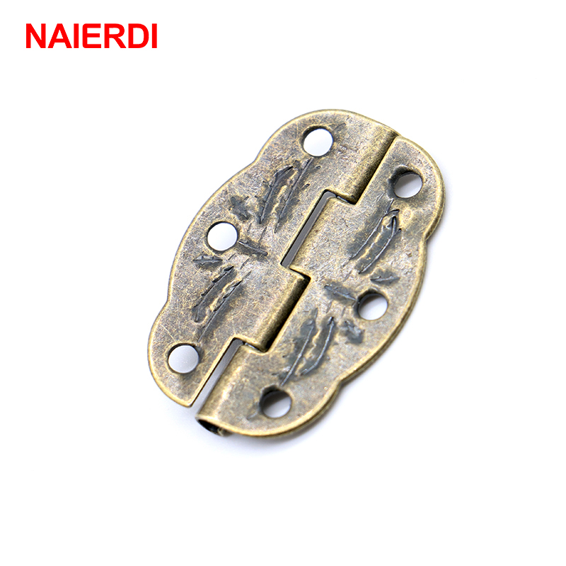 20 peças dobradiças de bronze  - Furniture Hardware Vintage avaliação e preço