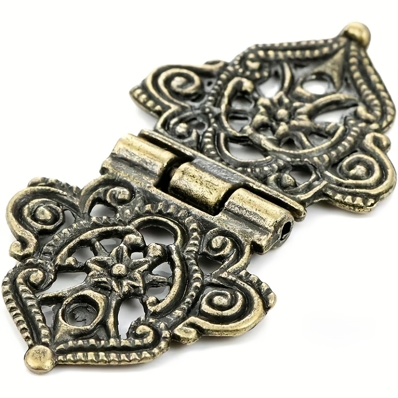 8 Peças Dobradiças de Metal Vi - Furniture Hardware Vintage avaliação e preço