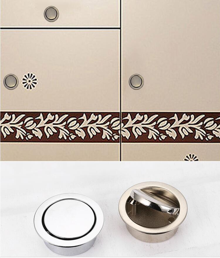 Escondido alça escura forma es - Furniture Hardware Vintage avaliação e preço