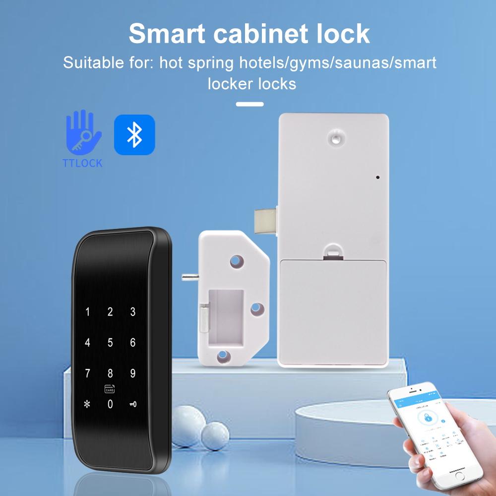 Ttlock fechadura inteligente p - Cabinet Lock Key avaliação e preço